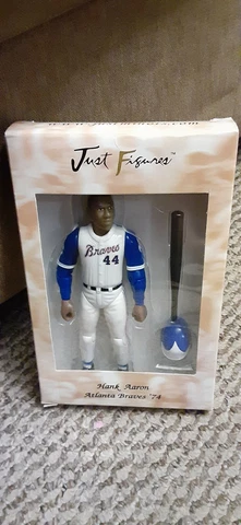 Hank Aaron Just Figures 1974 Atlanta Braves 7" Figurine Cover