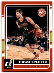 2016-17 Donruss Tiago Splitter Atlanta Hawks #7