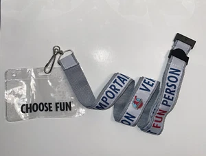 RARE CARNIVAL CRUISE LINE DIAMOND/PLATNIUM VIFP LANYARD & Plastic Card Holder - Picture 1 of 6