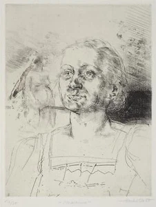 ULRICH HACHULLA - Marianne - Radierung - 1980 - Picture 1 of 2