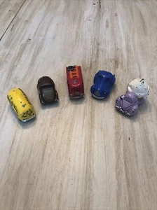 Lot of 5 Vintage 1983 Hallmark Cards Banana Flash Scoop Coupe Blue Blob Diecast Cars - Bild 1 von 7
