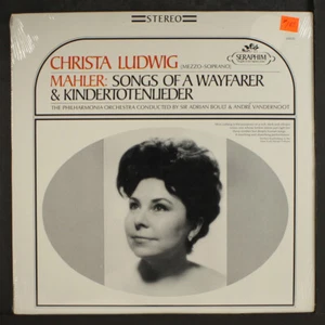 CHRISTA LUDWIG: mahler: songs of a wayfarer / kindertotenlieder SERAPHIM 12" LP  - Picture 1 of 2