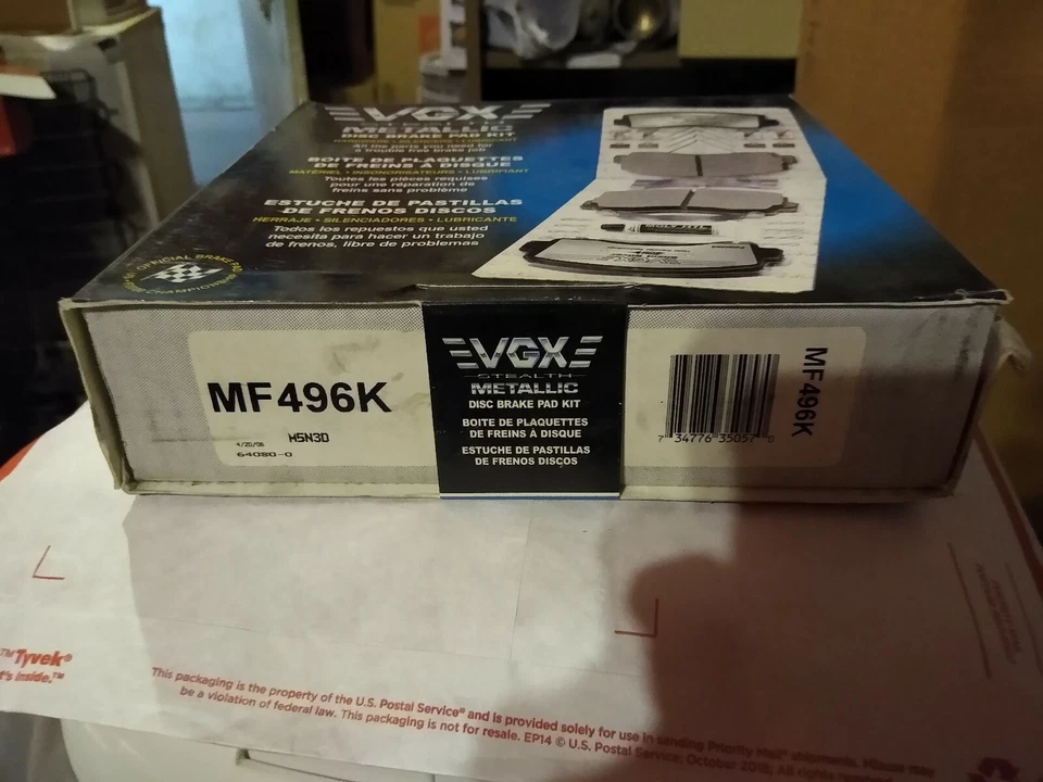  VGX MF496K Nuevo Kit de Pastillas de Freno Delanteras para Honda Accord Foto 1 de 1