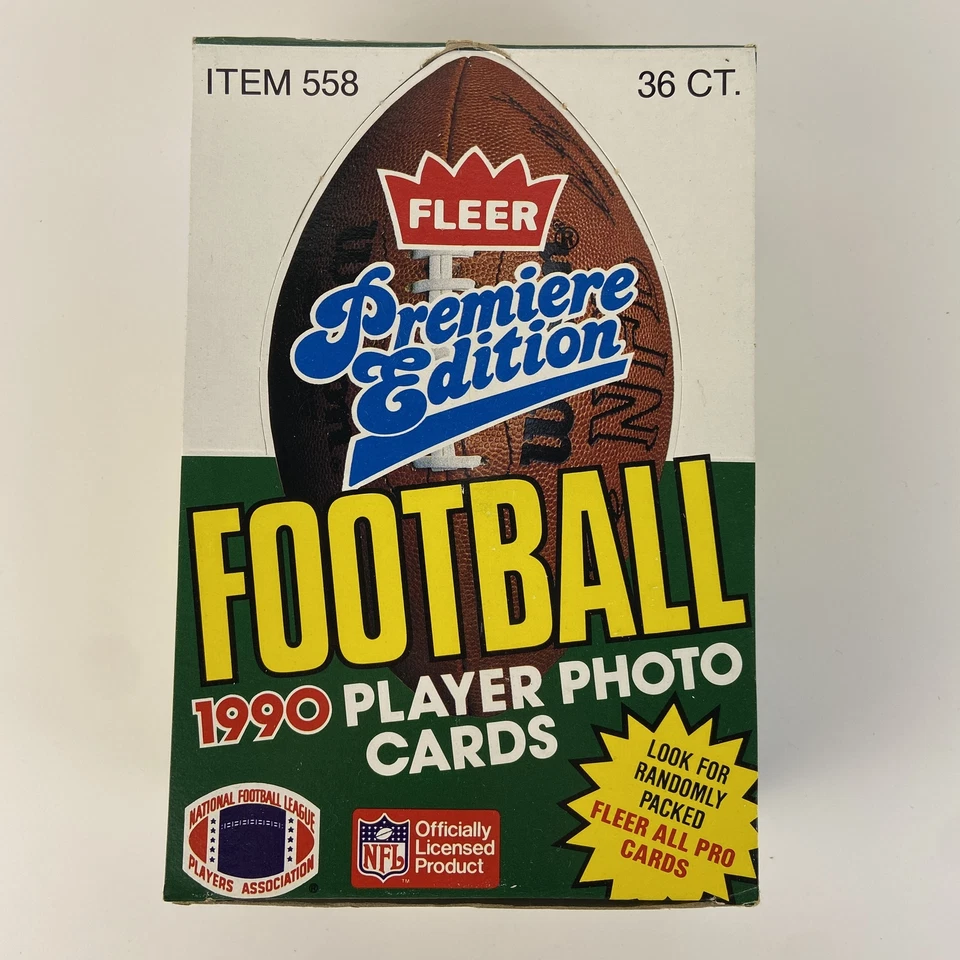 Fleer Football Hobby Box 1990 FASC Deion, Barry, Troy, D-Thomas segundo año gema ¿como nueva? Foto 1 de 1