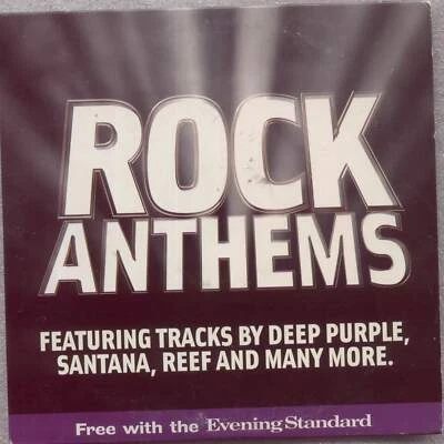 ROCK ANTHEMS - PROMO CD /  EUROPE; MOTT THE HOOPLE; BOSTON; REEF; CANNED HEAT ++ - Image 1 of 3