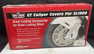 CC@11.46 Black Goldwing GL1800 Show Chrome GT Caliper Covers fits 2018 52-943BK - Bild 1 von 7