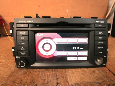 09 10 11 Kia Borrego Radio Stereo CD Player Receiver Navigation 965602j200 - Image 1 of 4