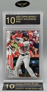 2020 Topps Series 1 St louis Cardinals RANDY AROZARENA #229 rookie mint LRG 10 - Picture 1 of 2