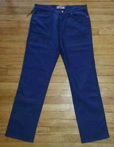 Gianfranco Ferre Jeans Designer Hemp Blend Blue $300 NWT Sz 36 It 50 34x34 p3165 - Picture 1 of 7