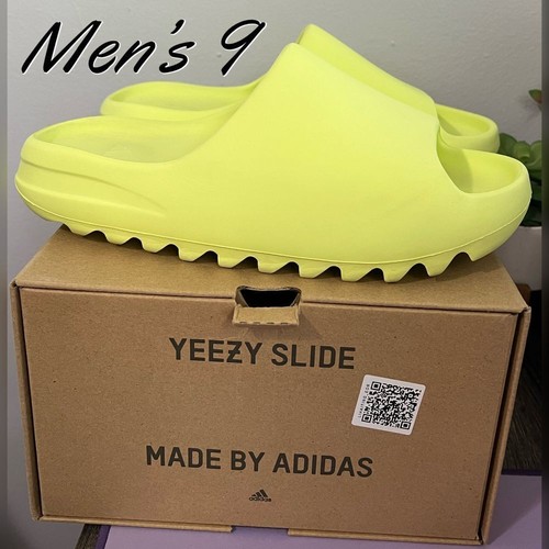 Adidas Yeezy Slides 'Glow Green' Uomo 9