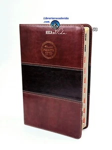 BIBLIA PESHITTA DEL ARAMEO DE LOS ANTIGUOS MANUSCRITOS IMIT* CAOBA CON INDICE - Picture 1 of 5