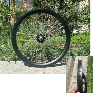 Llanta de bicicleta CDH 20" doble pared resistente 10G 36 radios llanta carretera crucero CDH - Imagen 1 de 7