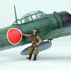 (Pre-Ordine) ProPainted 1:48 pilota giapponese seconda guerra mondiale #3 (senza aereo) - Foto 1 di 6