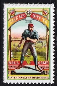 US 2008 Take Me Out to the Ballgame  (4341) .  Mint Never Hinged - Picture 1 of 1