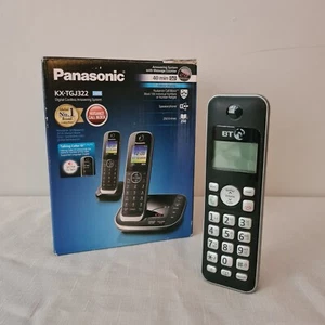 Panasonic KX-TGJ322 Cyfrowy bezprzewodowy telefon z sekretarką (pojedynczy telefon proszę przeczytać) - Zdjęcie 1 z 4