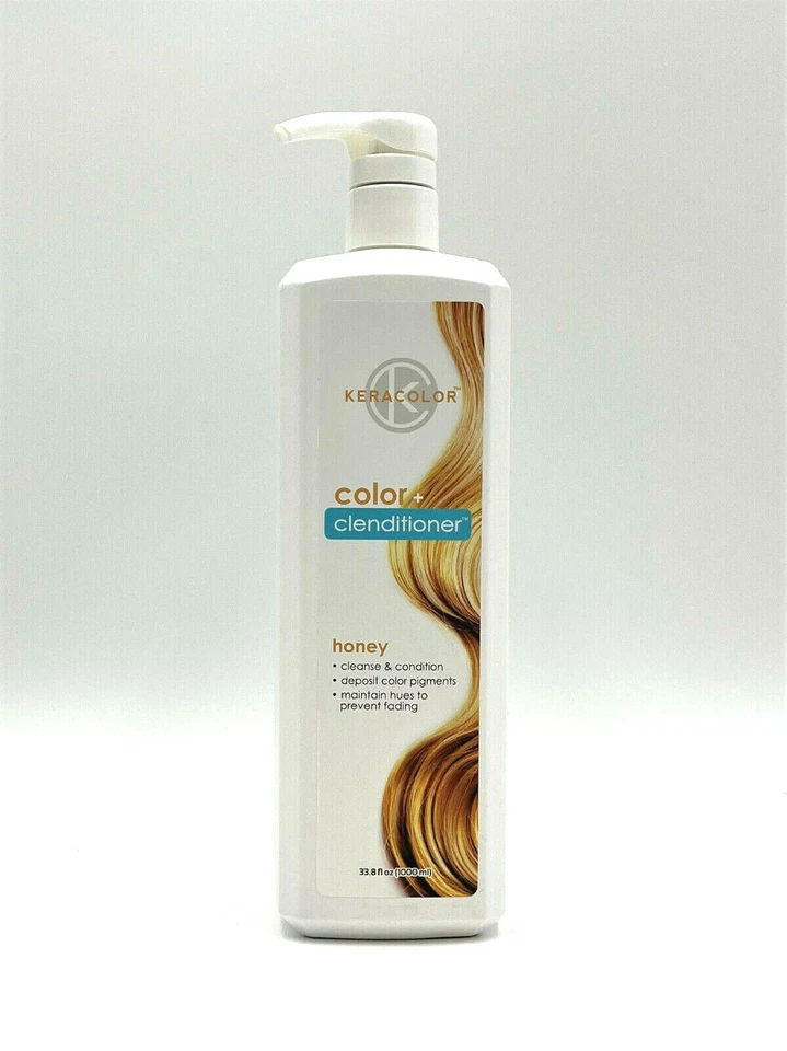 Keracolor Color + Clenditioner Honey 33.8oz | Cleanse&Condition Color Depositing - Image 1 of 1