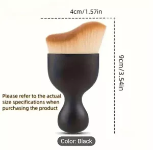 Dense Kabuki Foundation & Blush Brush - S-Shaped Multi-Function Makeup Tool for - Picture 1 of 5