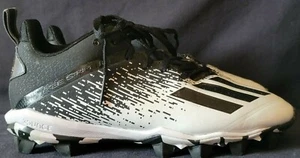 Adidas Adizero Spark Kids Cleats Size 5.5 White Black EH3468 Low Top - Picture 1 of 7
