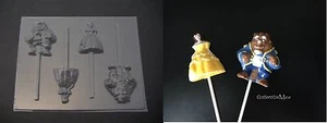 BEAUTY and the BEAST Belle Prinzessin Schokolade Süßigkeiten Seifenform - Bild 1 von 1