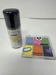 REVOLUTION FORTNITE LINER GRAFIKER PALETTE & Peely Fixierspray NEU - Bild 1 von 5