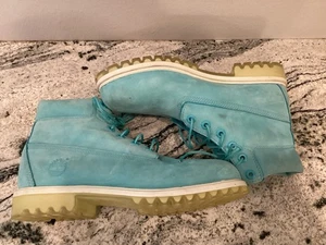 Timberlands türkis 6 Zoll wasserdichte Stiefel Größe 7 Herren "  - Bild 1 von 17