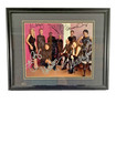 STAR TREK VOYAGER CAST SIGNED AUTOGRAPH FRAMED MATTED PHOTO 12 x 14.5