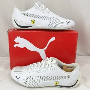 Puma Ferrari SF Drift Cat 5 Ultra II weiß-schwarz Puma Herren Größe 9,5 - Bild 1 von 12