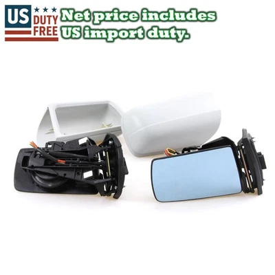 Par de espelhos de porta Mercedes-Benz E-Class W210 E300 E320 E420 E430 E55 96-02 - Imagem 1 de 4