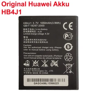 Batería Original Huawei HB4J1 C8500, C8500S, C8500x, U8150, U8160, VF858, U8180 - Imagen 1 de 1