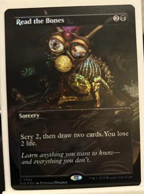 🌟 Read the Bones (CONFETTI 🎉 Foil) Furby The Oddbodies SL MTG 🌟 - Image 1 of 3