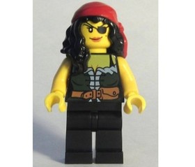 LEGO&reg; Minifig pi172 - Pirate Chess Queen Minifigure NEW
