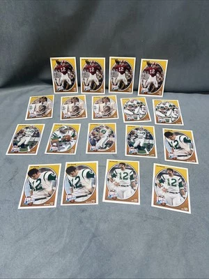 1991 Football Heroes Joe Namath 18 Card Lot Alabama Crimson Tide New York Jets - Image 1 of 4