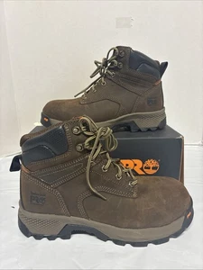 NEU IM KARTON HERREN TIMBERLAND PRO TITAN EV 6" KOMP. ZEHENBRAUN EH SL ARBEITSSTIEFEL GRÖSSE 7,5 - Bild 1 von 8