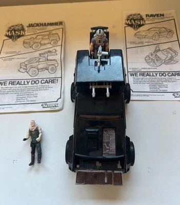 M.A.S.K. Jackhammer Complete Cliff Dagger & Air Defense Weapon 1985 Kenner - Image 1 of 4