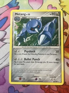 Pokemon TCG - Metang 65/146 Diamond Pearl Legends Awakened MP - Picture 1 of 2