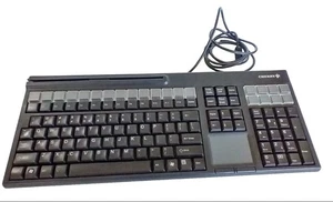 Cherry LPOS G86 71411 Industrial USB POS Keyboard w/ Touch Pad - Picture 1 of 6