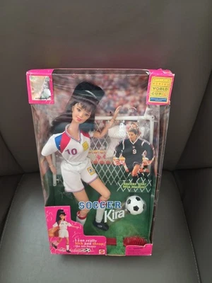 Muñeca Barbie Kira Copa Mundial de Fútbol Mujer Mattel Nueva en Caja 4+ Foto 1 de 4