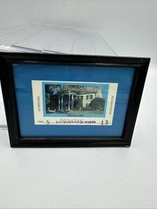 Elvis Presley Color Ticket to Graceland 10th Anniversary 1992 Framed - Picture 1 of 3