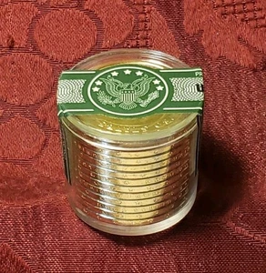 John F Kennedy Presidential Dollars Sealed 12 Uncirculated Coins Danbury Mint - Picture 1 of 4