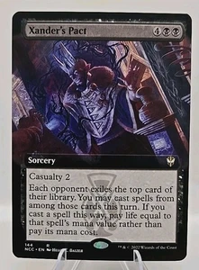 Xander's Pact (Extended Art) MTG Commander: Streets of New Capenna Regular - Picture 1 of 2