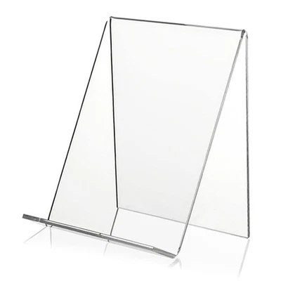 Modern Transparent Acrylic Bookshelf for Stylish Display Easy Assembly - Image 1 of 4