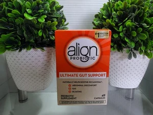 Align Probiotic Ultimate Gut Support Supplement 49 Ct 🟠 Exp 05/2025 - NEW - Picture 1 of 3