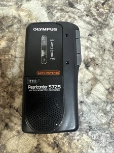 Olympus Pearlcorder S725 Micro Cassette Voice Recorder - Picture 1 of 6