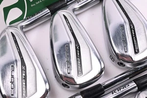 Cobra Forged Tec X 2022 Irons / 6-PW+GW / Regular Flex KBS $-Taper Lite Shafts - Picture 1 of 7