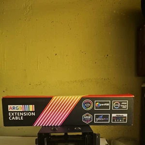 ARGB Power Supply Extension Cable RGB Flow ATX 24Pin GPU Dual Triple 8Pin - Picture 1 of 9