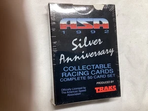 1992 ASA Silver Anniversary Collectable Racing Cards Complete 50 Card Set - Picture 1 of 3