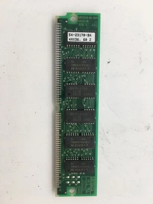 54-23170-ba - 16mb memory module 4mx36, 60 z, 5023169-01-a1p1 - Image 1 of 2