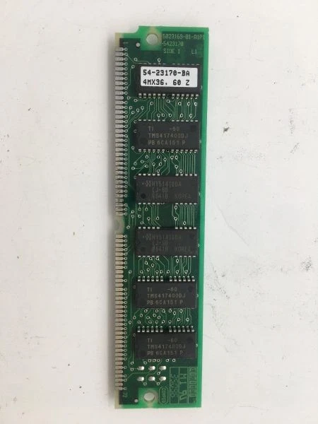 54-23170-ba - Módulo de memoria 16mb 4mx36, 60 z, 5023169-01-a1p1 Foto 1 de 2