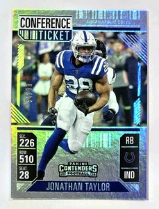 Boleto de conferencia Jonathan Taylor Panini Contenders 2024/99 #43 - Imagen 1 de 2