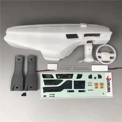 RC Truck Cab Control Dashboard 1/14 For Tamiya Tipper SCANIA R620 VOLVO FH16 - Image 1 of 4